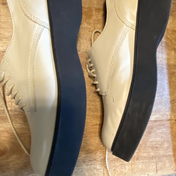 Zara Lug Sole Platform Oxfords, sz 38 (8 or 8.5) - Picture 4 of 4